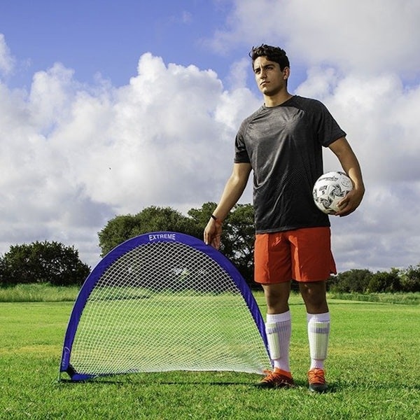 Champion Sports Extreme Soccer Goal Set, 48" x 30", w/Pop-Up Goal, PR - SG4830