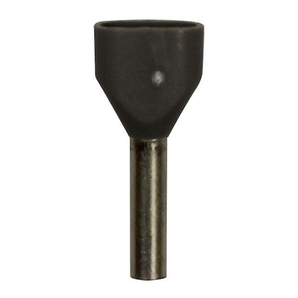Eclipse Tools Wire Ferrule, 100PK, Gray, Twin, PK100 - 701-089-100