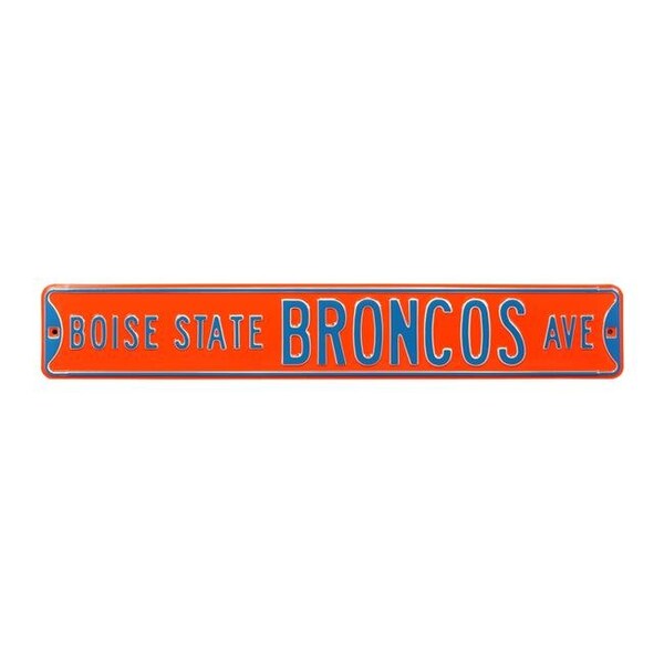 Authentic Street Signs Authentic Street Signs 70158 Boise State Broncos Avenue Street Sign - 70158