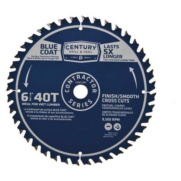 Century Drill & Tool 6-1/2", 40-Teeth Contractor Finishing Blade - 10268