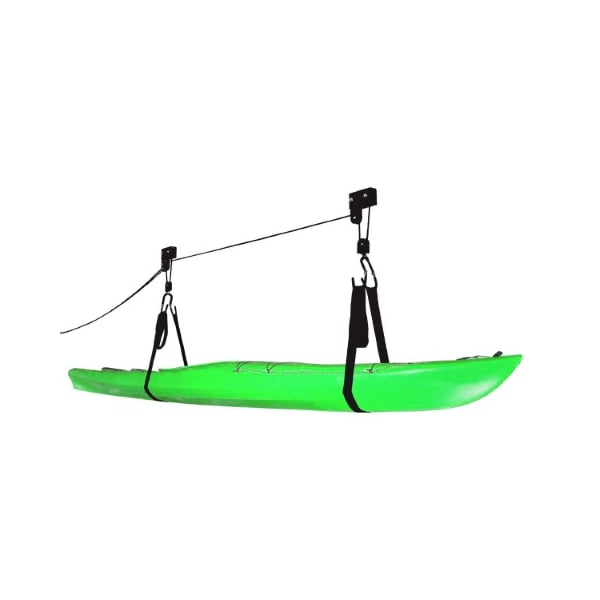 Leisure Sports 2018 Kayak and Canoe Lift Hoist Kayak For Garage/Canoe Hoists 100 lb Capacity Leisure Sports - 557033OOX