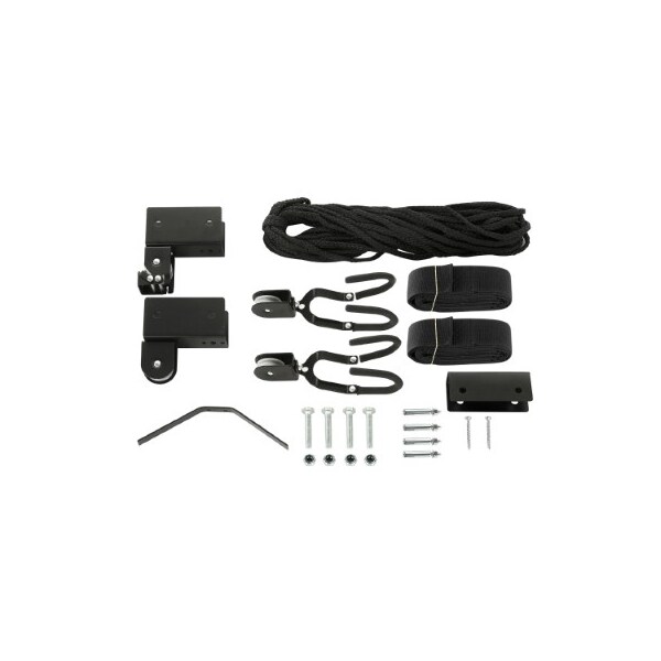 Leisure Sports 2018 Kayak and Canoe Lift Hoist Kayak For Garage/Canoe Hoists 100 lb Capacity Leisure Sports - 557033OOX