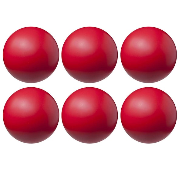 Champion Sports High Density Coated 4in Foam Ball, PK6 - HD4