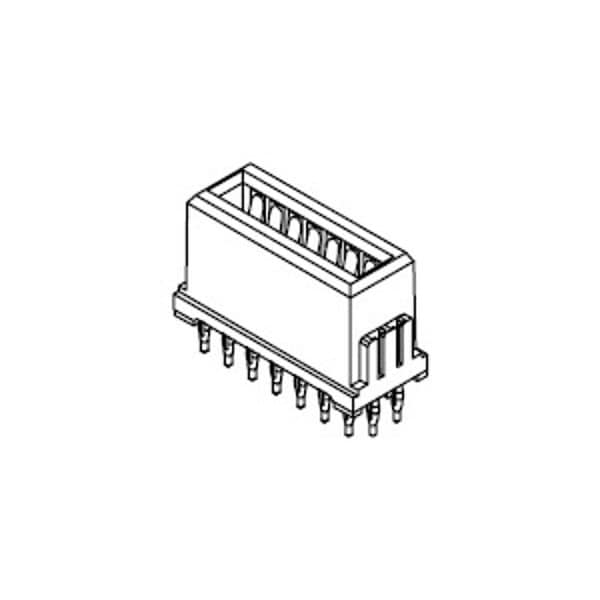 Molex Rectangular Power Connector, 28 Contact(S), Female, Press Fit Terminal, Receptacle - 755425000