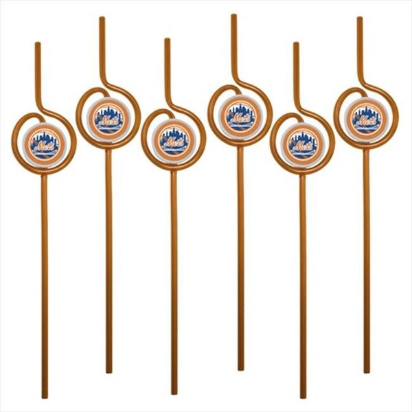 Pangaea Home & Garden Pangea MLB Team Sips 6 - New York Mets - KRSBBNYM6
