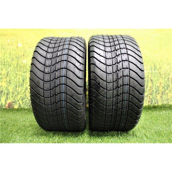 Antego 215/50-12 4 Ply Set of 2 Golf Cart Tires, 2PK - T16042155012