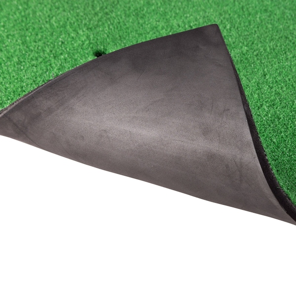Wakeman Golf Hitting Mat - 5x3-Foot Artificial Turf with 3 Rubber Tees and 6 Teeing Positions by - 80-FIT1007
