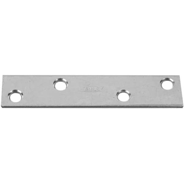 Stanley Stanley Hardware 4 in. X .63 in. Zinc Plated Mending Plates Without Screws  272732 - 272732