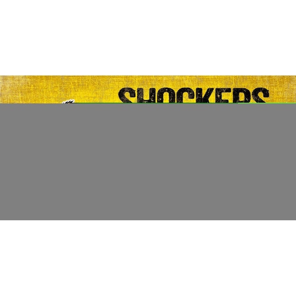 Fan Creations Wichita State Shockers Sign Wood 12x6 Fans Welcome Design - 7846014586