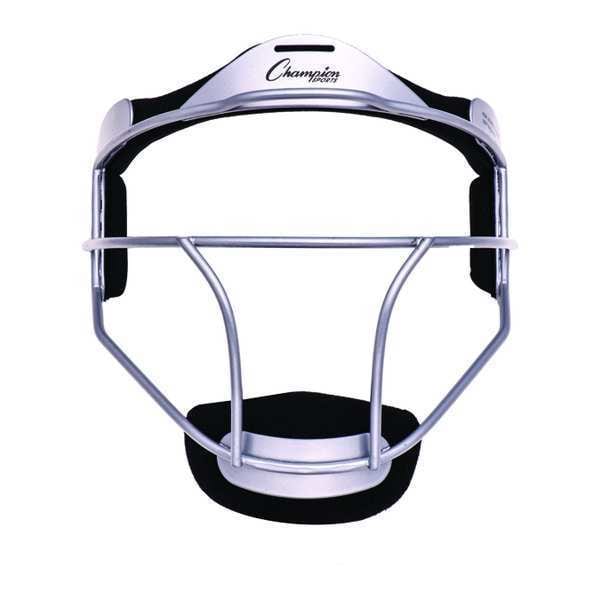 Champion Sports Adult SoftBall, Fielders Mask, Silver - FMASL