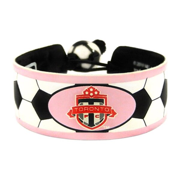 Gamewear Toronto FC Bracelet Soccer Pink - 4421401557