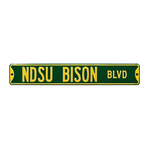 Authentic Street Signs Authentic Street Signs 70193 NDSU Bison Blvd Street Sign - 70193