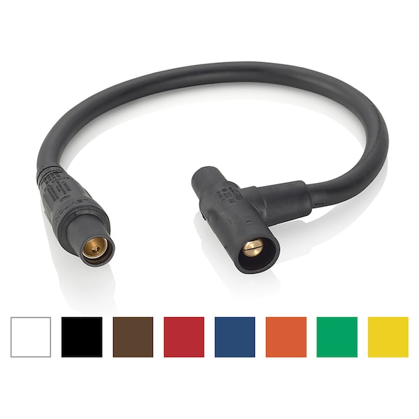 Leviton ELECTRICAL CONNECTOR ASSEMBLY 16 SERIES F-F-M TAPPING TEE BLACK - 16A32-UE
