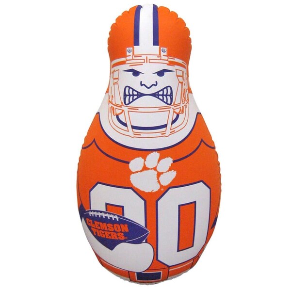 Fremont Die Consumer Products Inc Fremont Die 2324557511 Clemson Tigers Tackle Buddy Punching Bag - 2324557511