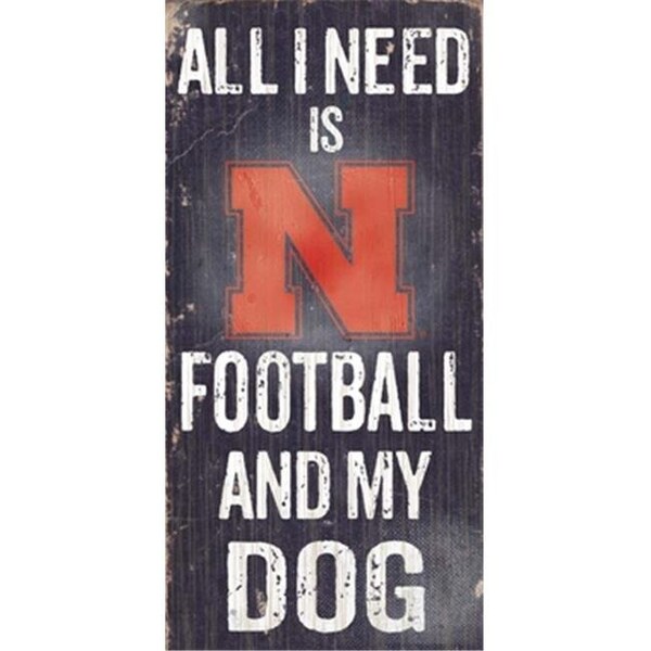 Fan Creations Fan Creations C0640 University Of Nebraska Football And My Dog Sign - C0640-NEBRASKA