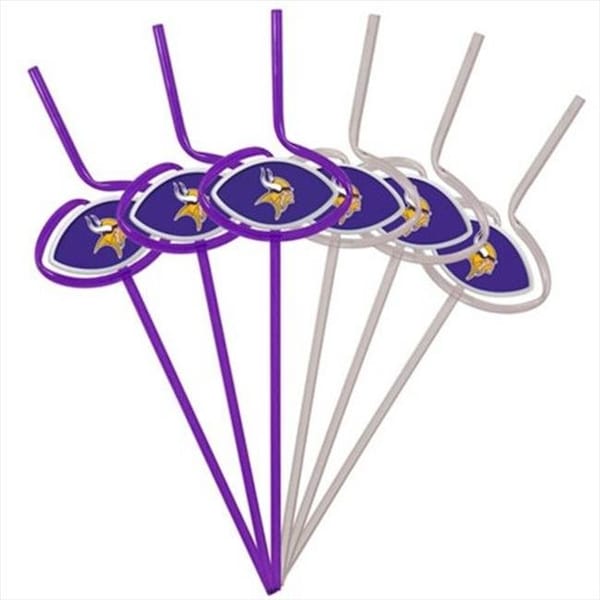 Pangaea Home & Garden Pangea NFL Team Sips 6 - Minnesota Vikings - KRSFBMIN6