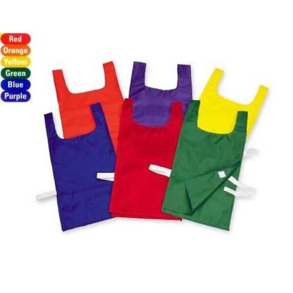 Everrich Industries Everrich  21 x 11 Inch Pinnies with Cloth Tie Closure - Set of 6 - EV122638