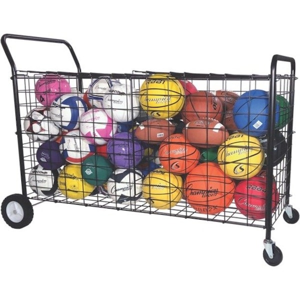 Champion Sports Double Sided Ball, Locker, Holds Up to 30 - DSLX