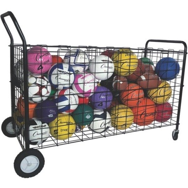 Champion Sports Double Sided Ball, Locker, Holds Up to 30 - DSLX