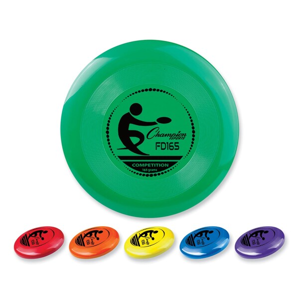 Champion Sports Competition Plastic Disc, 11in Diameter - FD165