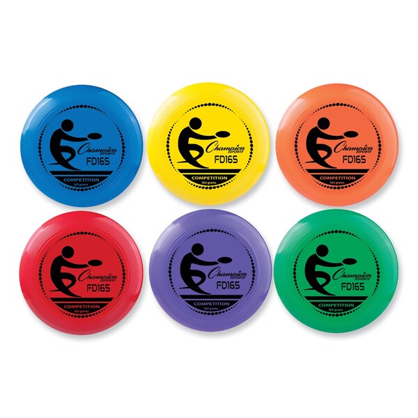 Champion Sports Competition Plastic Disc, 11in Diameter - FD165
