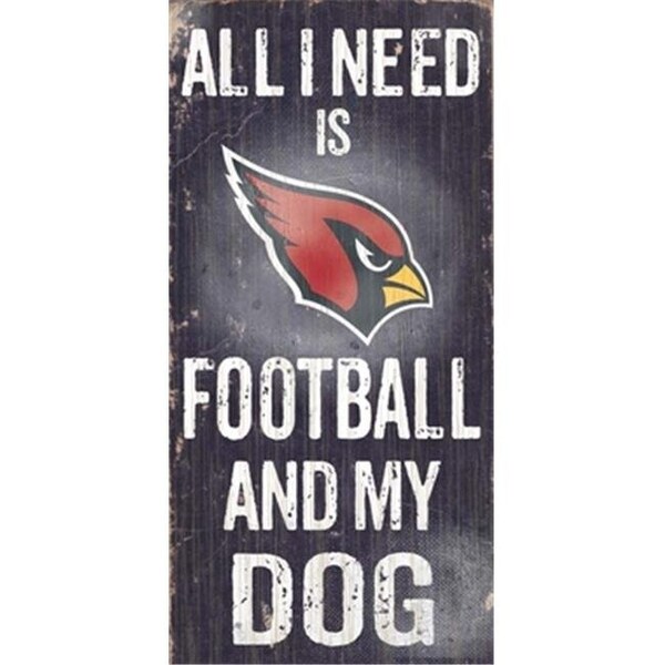 Fan Creations Fan Creations N0640 Arizona Cardinals Football And My Dog Sign - N0640-ARI