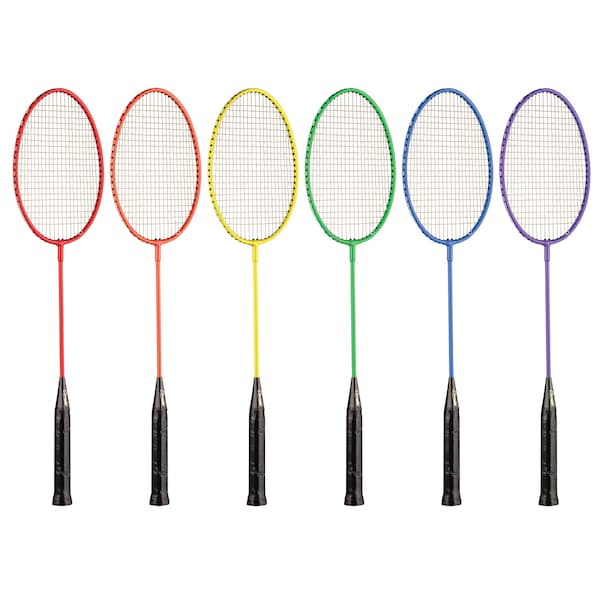 Champion Sports Tempered Steel Badminton Racket Set - BR20SET