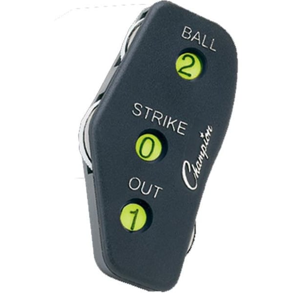Champion Sports Champion Sports PIL 3 Wheel Umpire Indicator; Black - Pack of 12 - PIL