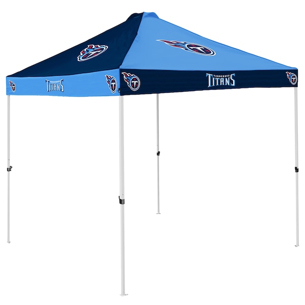 Logo Brands Tennessee Titans Checkerboard Canopy - 631-42C-1A