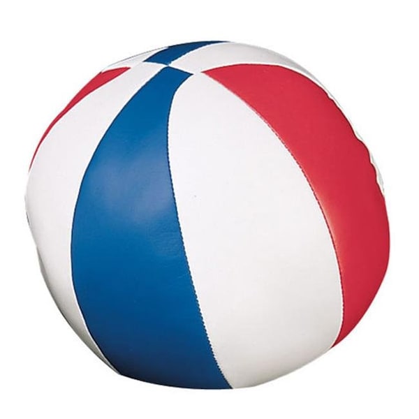 Perfectpitch 7 in. Soft Sport Basketball; Red & White & Royal - PE889641