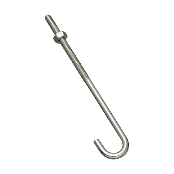 National Hardware J-BOLT ZNC PLT 1/4X6"" - N232-900