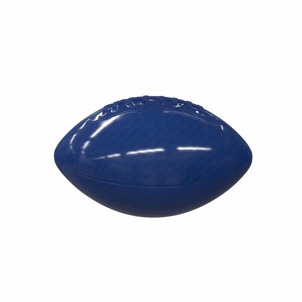 Logo Chair Plain Royal Carbon Fiber Mini-Size Glossy Football - 001-93MG-RYL