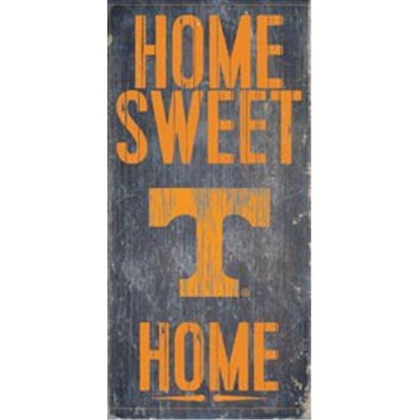 Fan Creations Tennessee Volunteers Wood Sign - Home Sweet Home 6"x12" - 7846004822