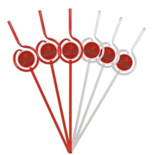 Pangea Brands Houston Astros Team Sipper Straws - 1558001908