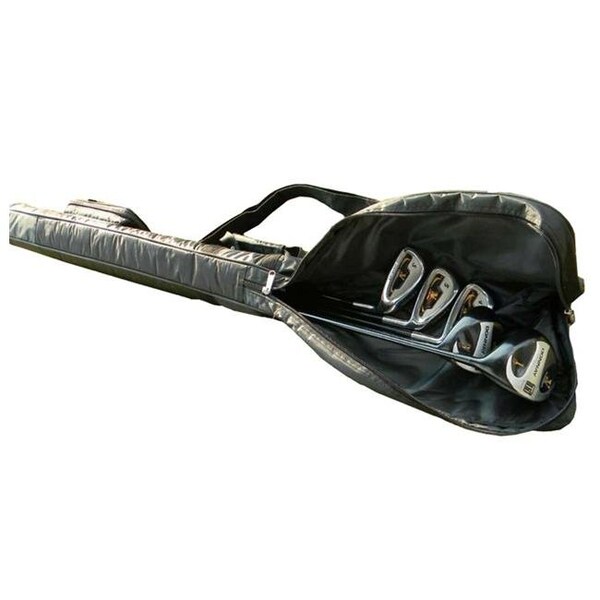 Harvest Harvest LM059-Black 4 ft. Single-Entry Sport Driving & Mini Range Golf Bag Case - LM059-BLACK