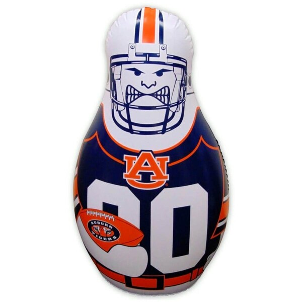 Fremont Die Consumer Products Inc Fremont Die 2324557505 Auburn Tigers Tackle Buddy Punching Bag - 2324557505