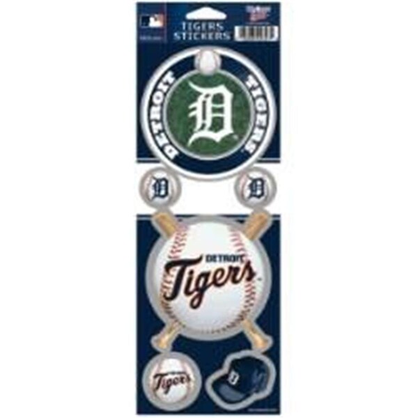 Wincraft Detroit Tigers Stickers Prismatic - 3208520727