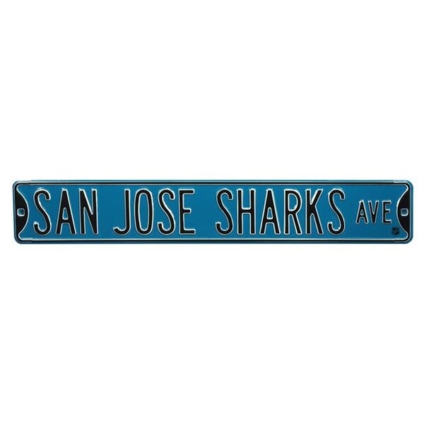 Authentic Street Signs Authentic Street Signs 28122 San Jose Sharks Avenue Street Sign - 28122