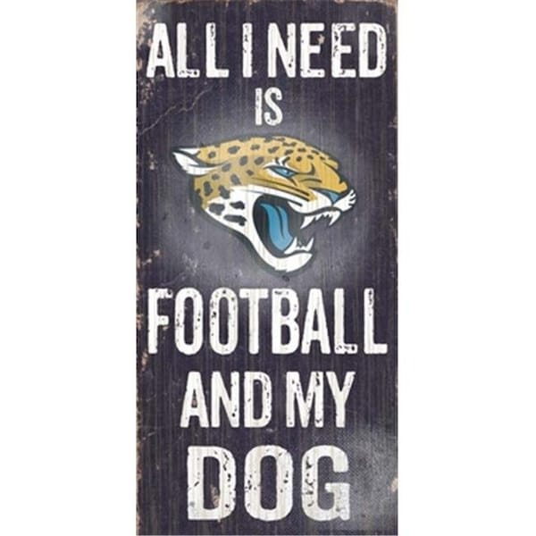 Fan Creations Fan Creations N0640 Jacksonville Jaguars Football And My Dog Sign - N0640-JAC