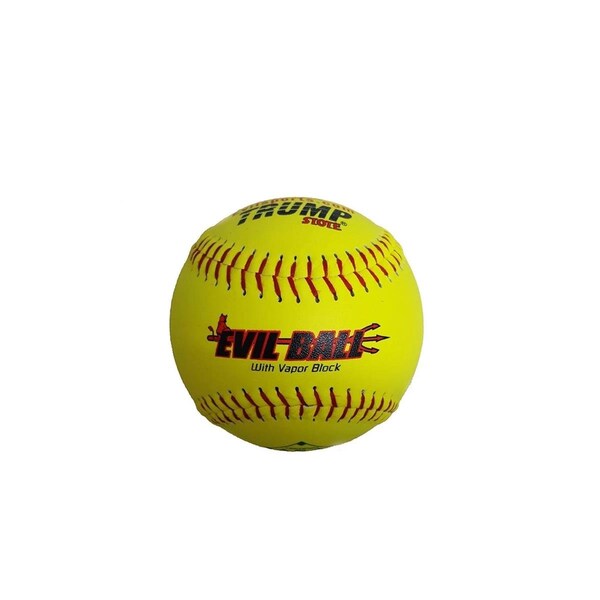 Safety First Trump MP-EVIL-RP-ASA-Y MP Series 12 in. 52-300 ASA Premium Grade Leather Softball - SA3764432