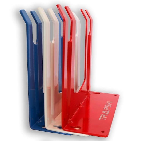 Trapski TRAPAWAY Ski or Snowboard Wall Rack, Patriot RWB, 3PK - TRAPAWAY-PAT3PK-RWB