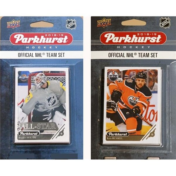 Williams & Son Saw & Supply C&I Collectables 18OILERSTS NHL Edmonton Oilers 2018-19 Parkhurst Team Set & an All-star set - 18OILERSTS