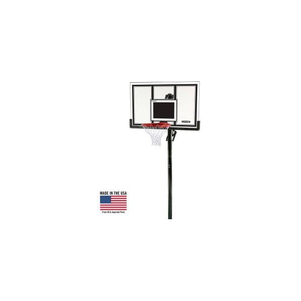 Lifetime LifetimeÂ In-Ground Basketball System W/ 54" Steel-Framed Backboard - 71525