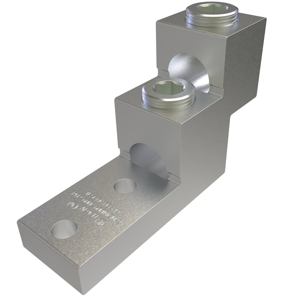 Ilsco Aluminum Panelboard Lug, onductor 600-2 - PB2-600-EC