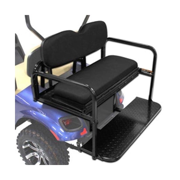 Ilc Replacement for Ezgo / Cushman / Textron PRO FIT Titan Rear Seat KIT Black TXT Model FOR Year 2019 - PRO FIT TITAN REAR SEAT KIT BLACK TXT MODEL FOR Y