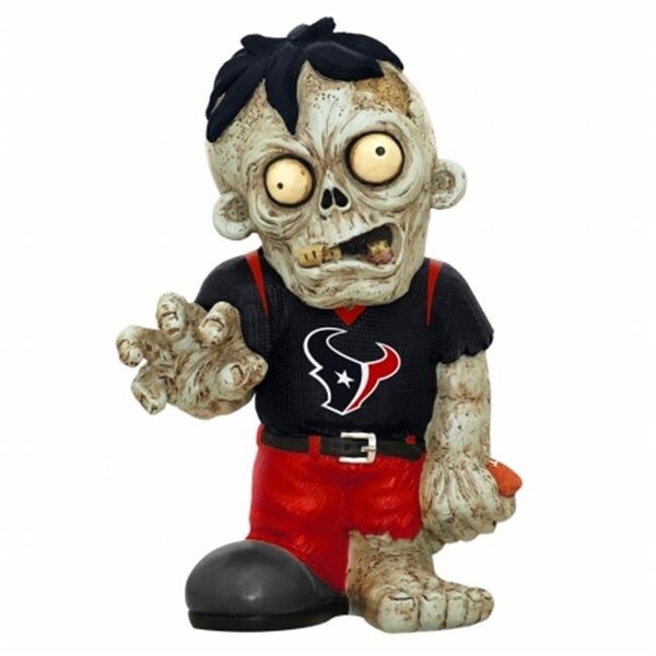 Forever Collectibles Forever Collectibles ZMBNF13TMHT NFL - Forever Collectibles Resin Zombie Figurine; Houston Texans - ZMBNF13TMHT