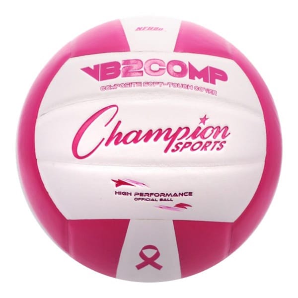 Perfectpitch Composite Volleyball - Pink & White - PE3363845