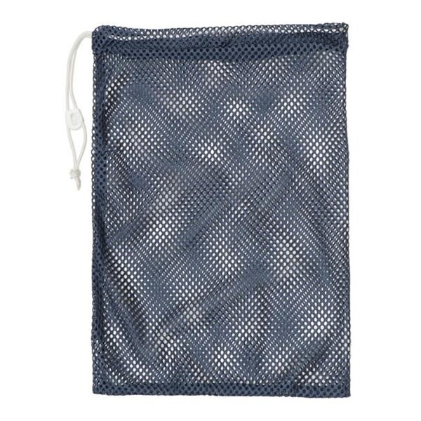 Champion Sports Champion Sports MB18NY 12 x 18 in. Mesh Equipment Bag; Navy - MB18NY