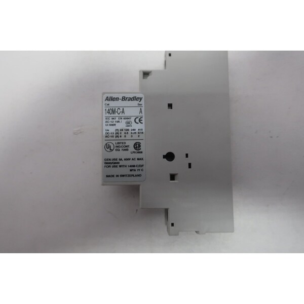 Allen Bradley Auxiliary Contact Terminal And Contact Block - 140M-C-A