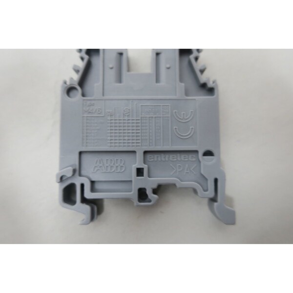 Abb Box Of 50 Din Rail Feed-Through Screw Clamp Terminal And Contact Block - 1SNA115116R0700